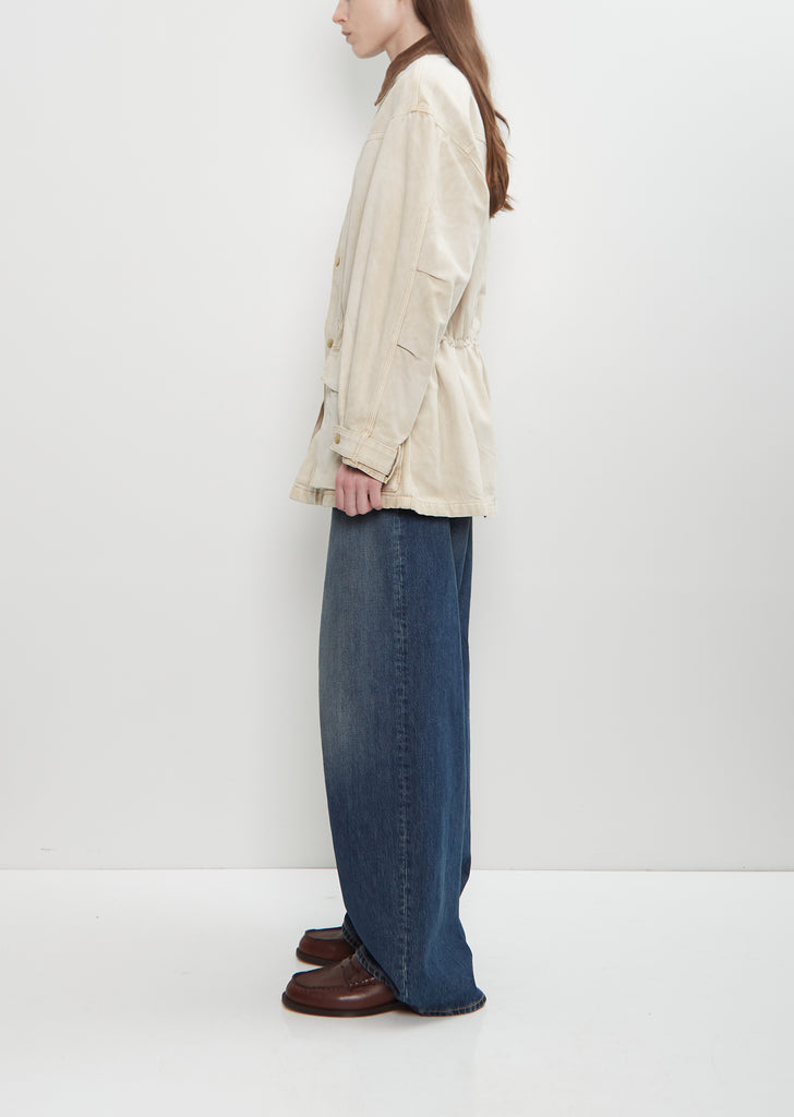 Cotton Denim Teton Jacket — Tea Stain