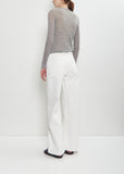 Eglitta Cotton Jean — White