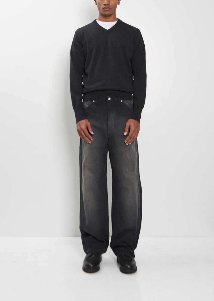 Dyed Organic Cotton Duck Painter Pants