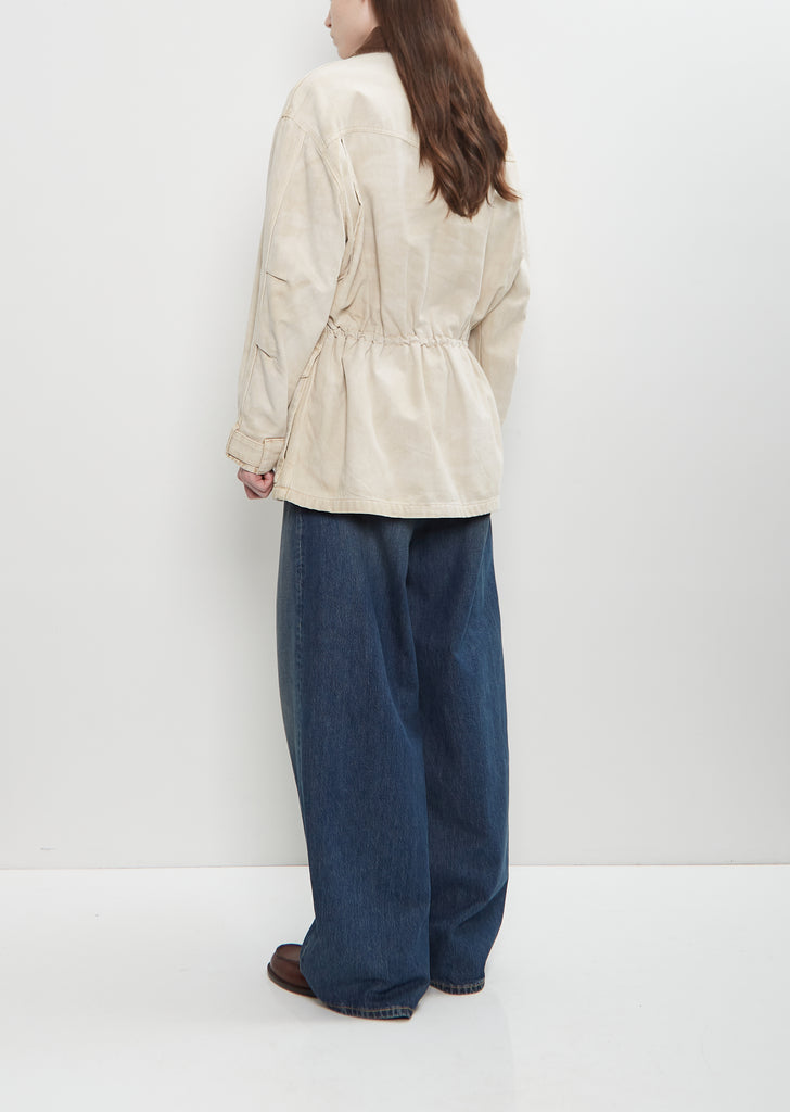Cotton Denim Teton Jacket — Tea Stain