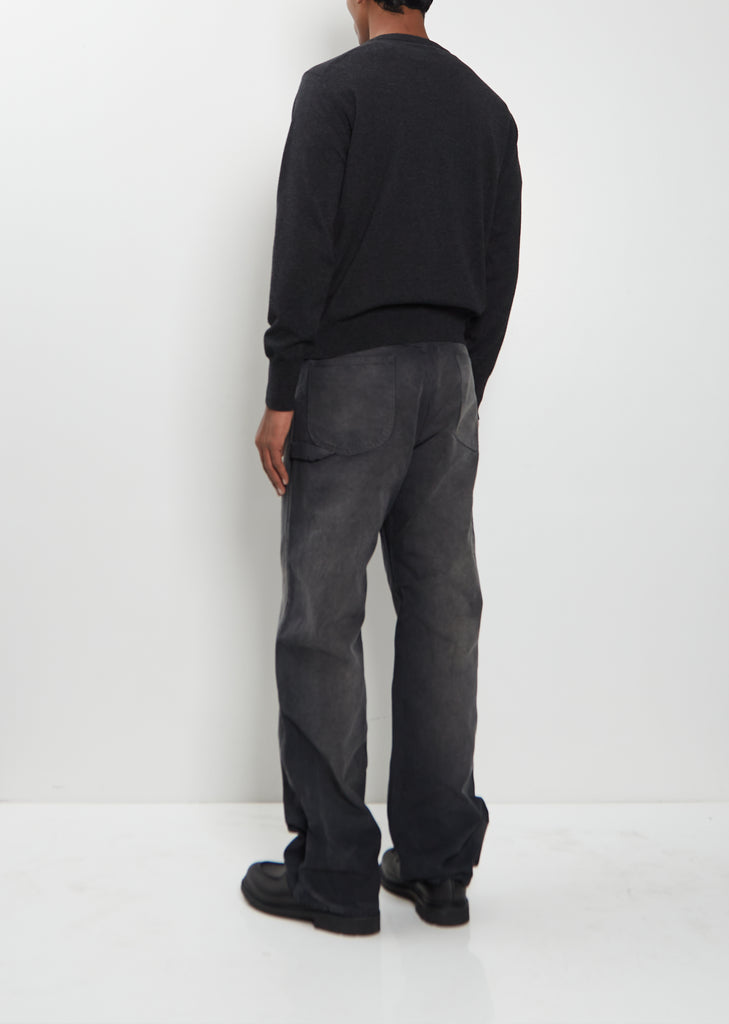 Dyed Organic Cotton Duck Painter Pants