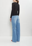 Iverness Cashmere Top — Black