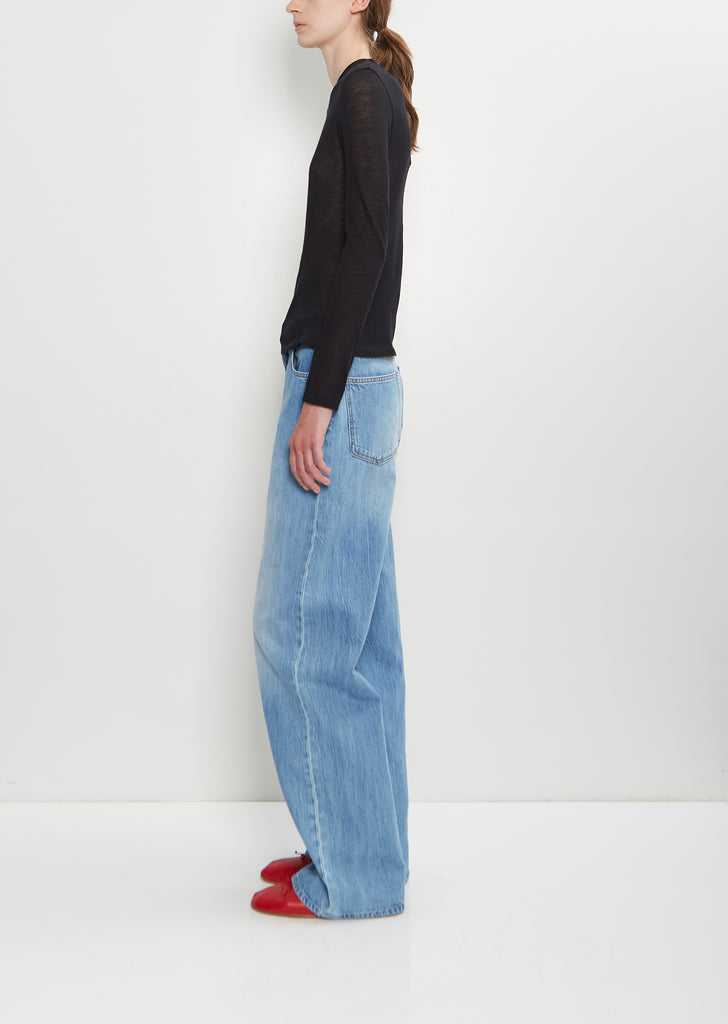Iverness Cashmere Top — Black