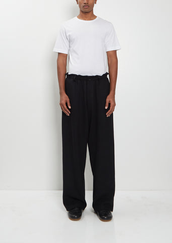 Wool Jersey Pants