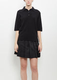 Cashmere Monterey Polo — Black