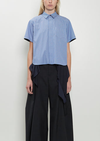 Poplin x Satin Shirt
