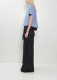 Poplin x Satin Shirt
