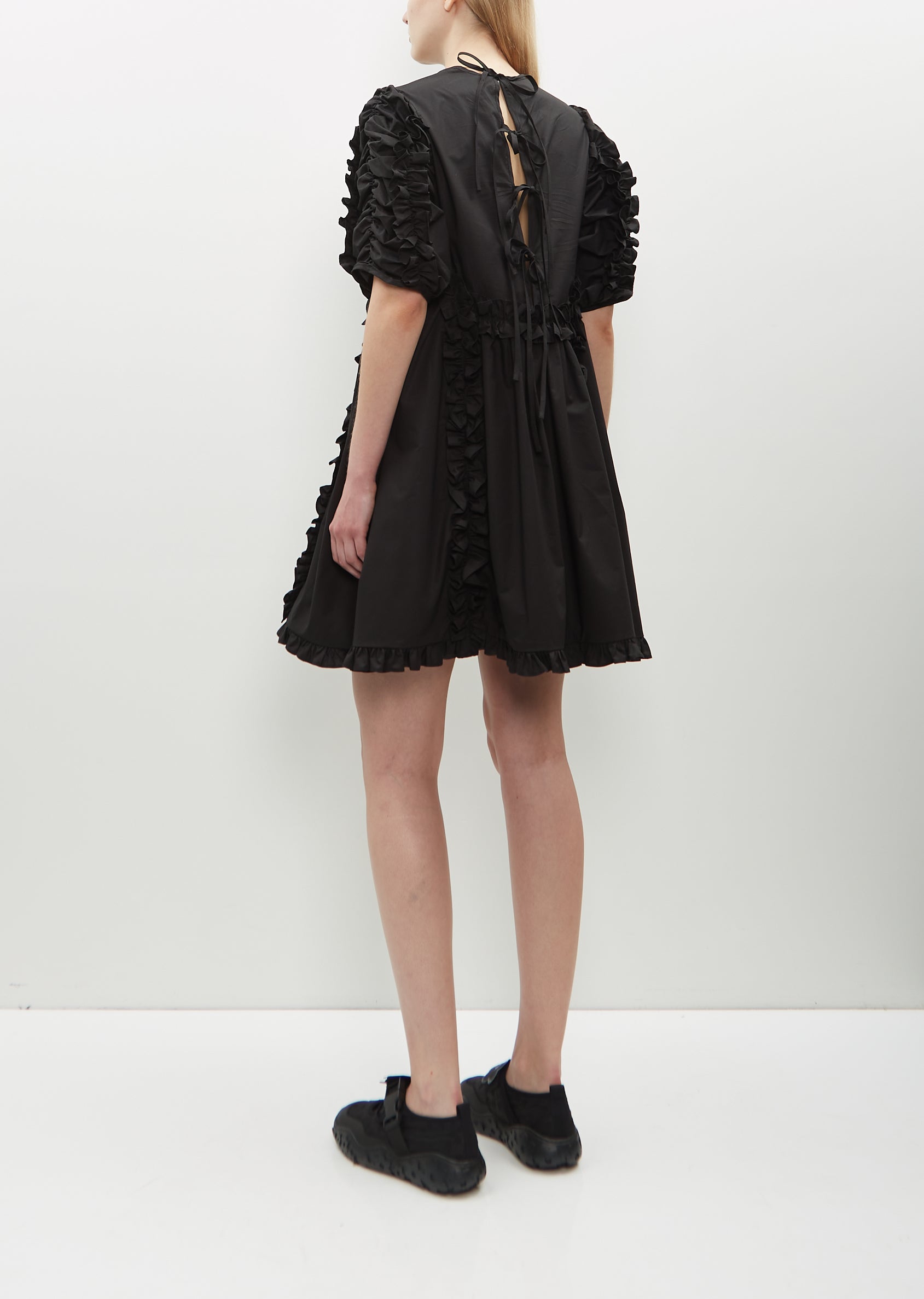 Ginny Dress Cotton — Black – La Garçonne