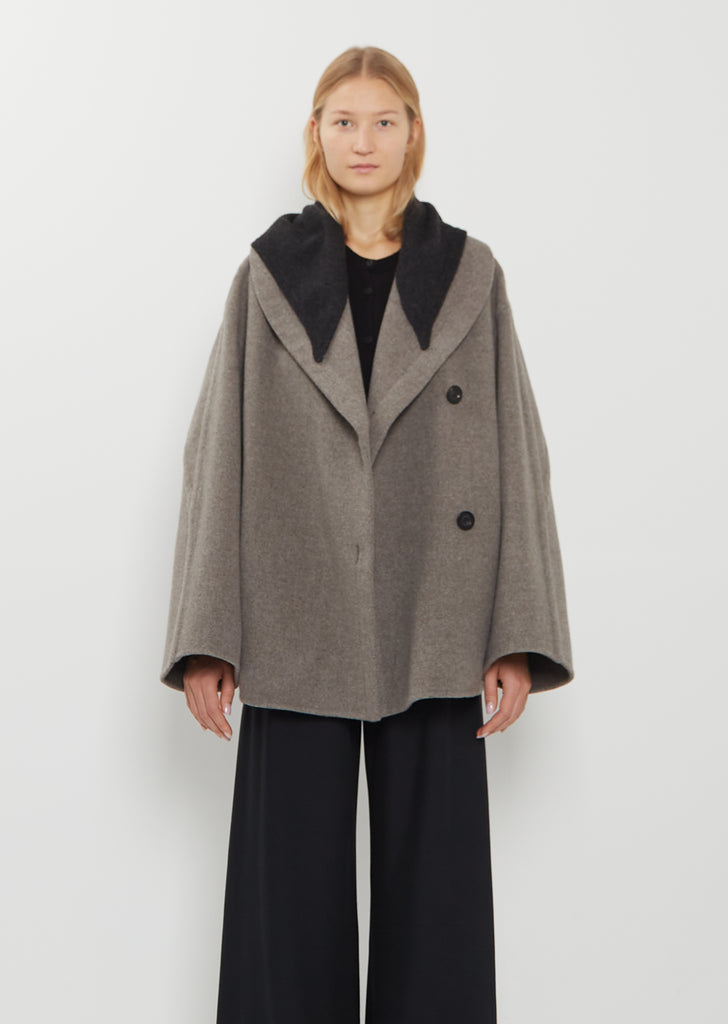 Mentas Cashmere Scarf — Charcoal Melange