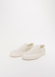 Suede Slip On — Off White