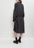 Dindia Cupro Shirt Dress
