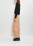 Pakora Bis Washed Cotton Pants — Peach