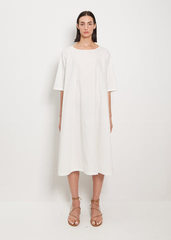 Bia Cotton Dress — Stone