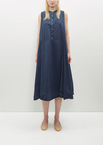 Sleeveless Dress TC — Navy