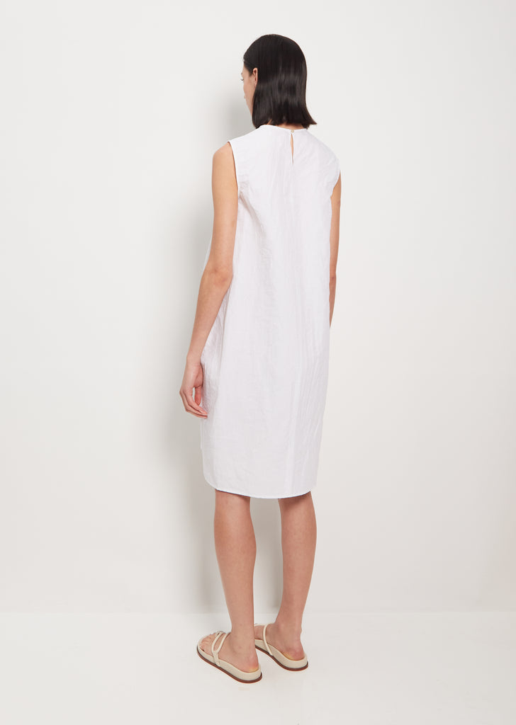 Sleeveless Dress — White