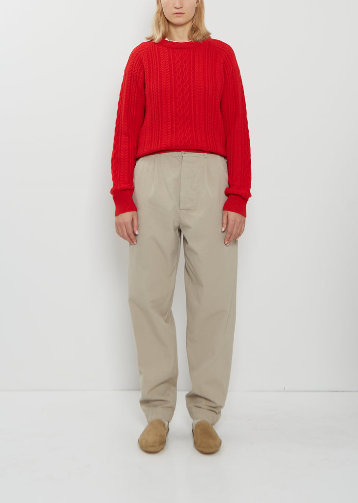 Mili Hiroshi Double Cotton Pant