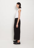 Wide Tuck Trousers
