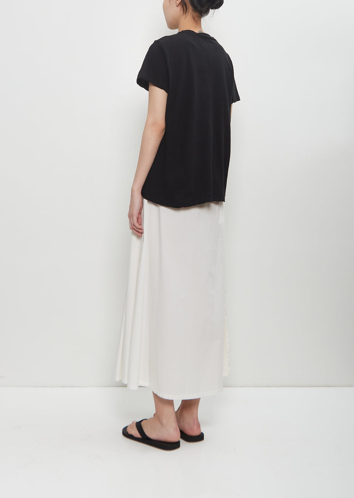 Linen Cotton Maglia Rico — Black