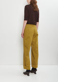 Pakora Bis Cotton Pants — Light Khaki