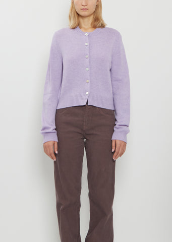 Hepburn Cashmere Cardigan — Lavandula