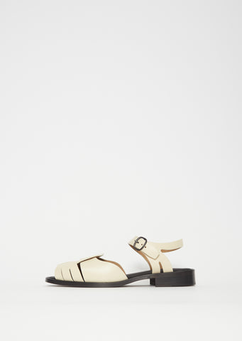 Ancora Sandal — Custard