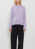 Hepburn Cashmere Crewneck — Lavandula