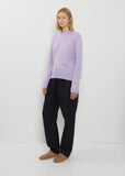 Hepburn Cashmere Crewneck — Lavandula