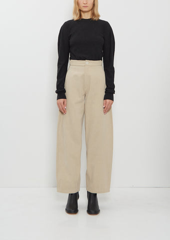 Cotton Canvas Pants — Washed Antique