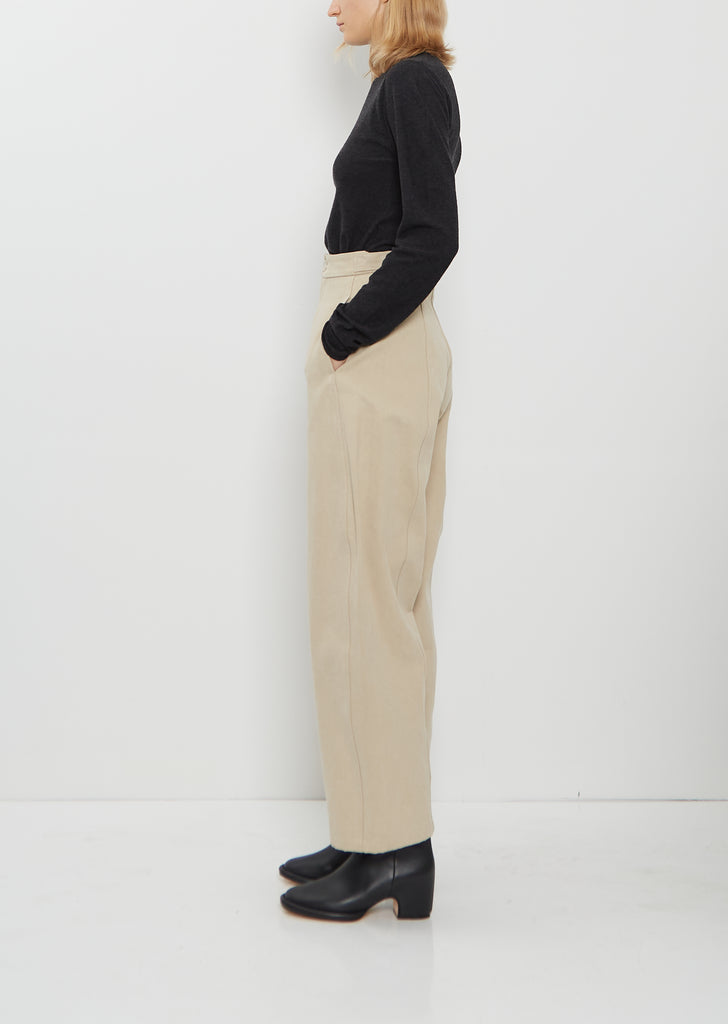 Cotton Canvas Pants — Washed Antique
