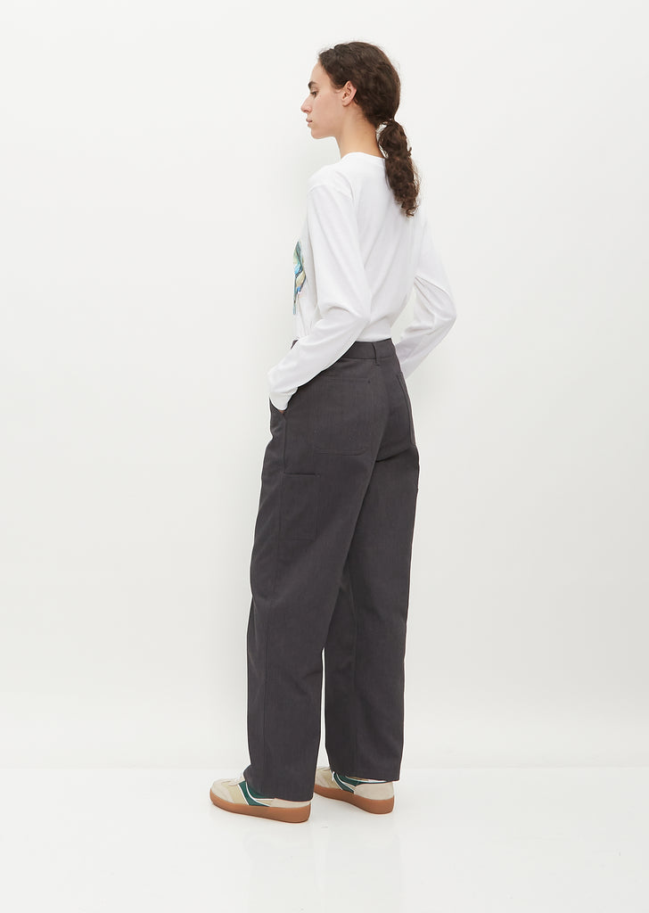 Workwear Organic Cotton Blend Twill Trouser