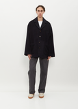 Convertible Lapel Wool & Cashmere Jacket