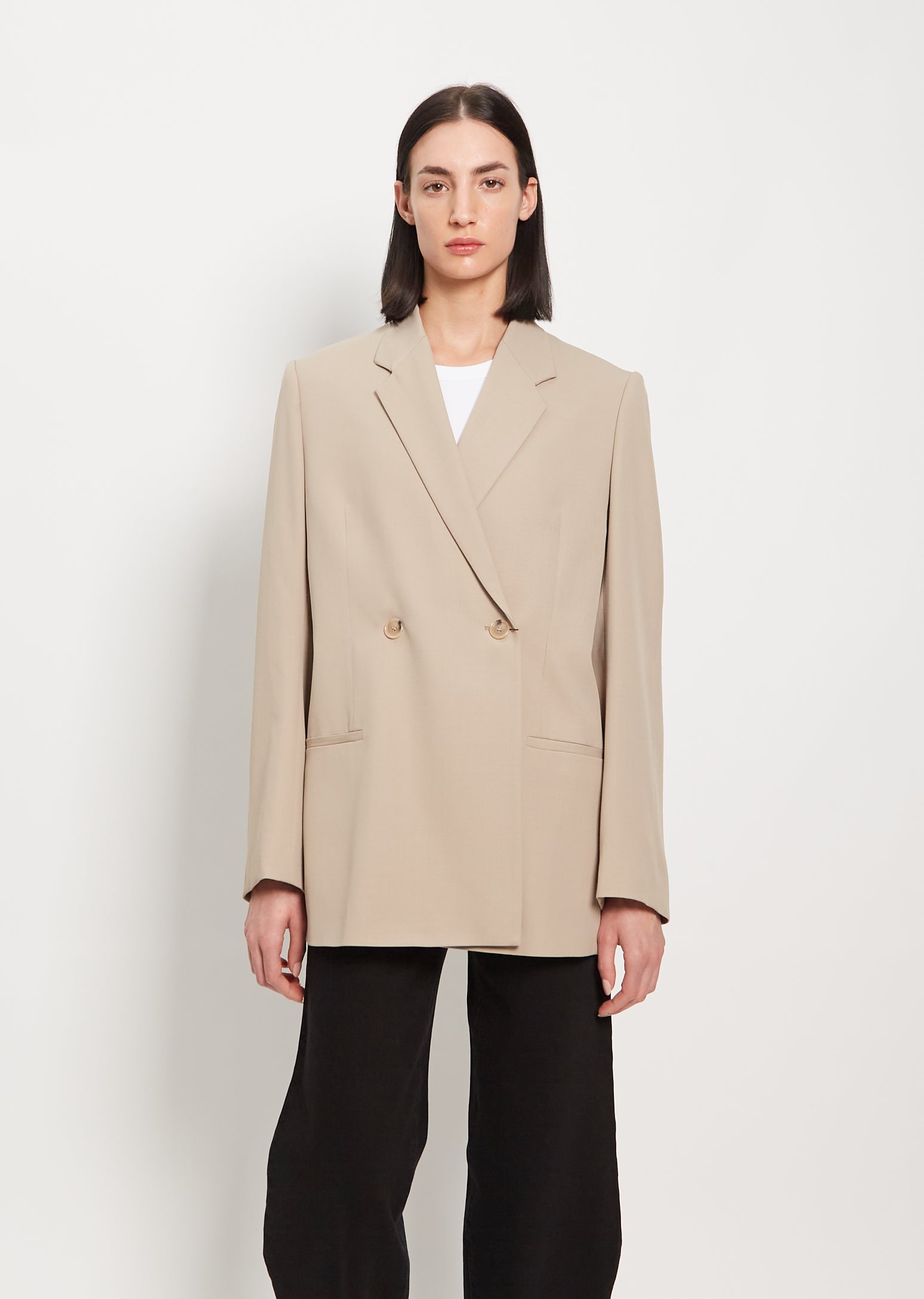 Double-Breasted Vent Blazer – La Garçonne