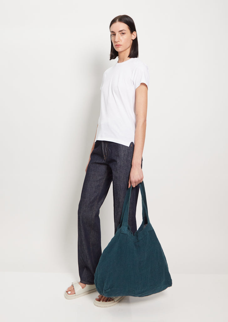Linen Nomade XL Bag — Bleul