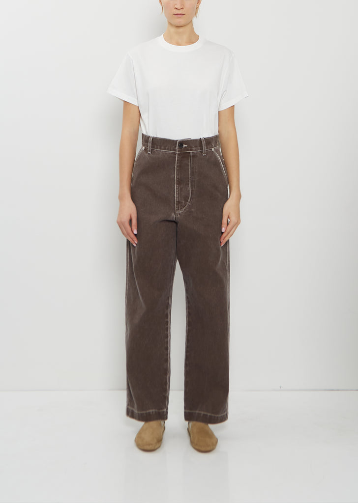 Straight Cotton Jeans