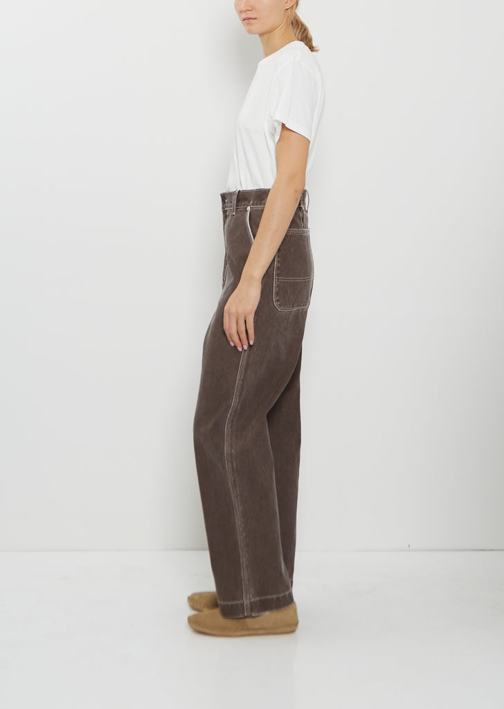 Straight Cotton Jeans