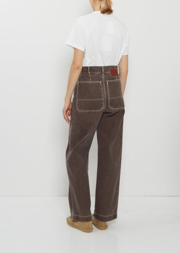 Straight Cotton Jeans