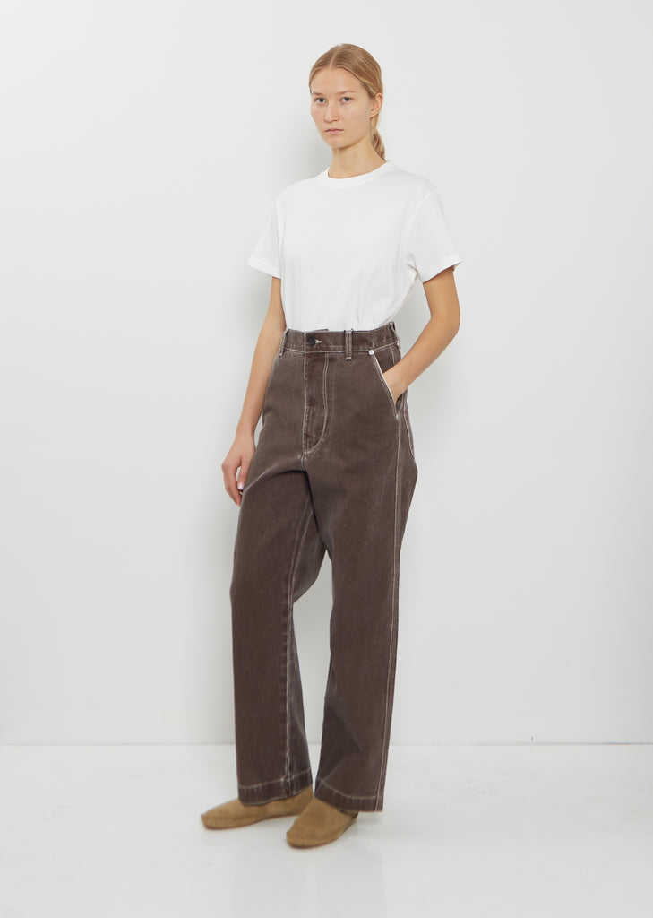 Straight Cotton Jeans