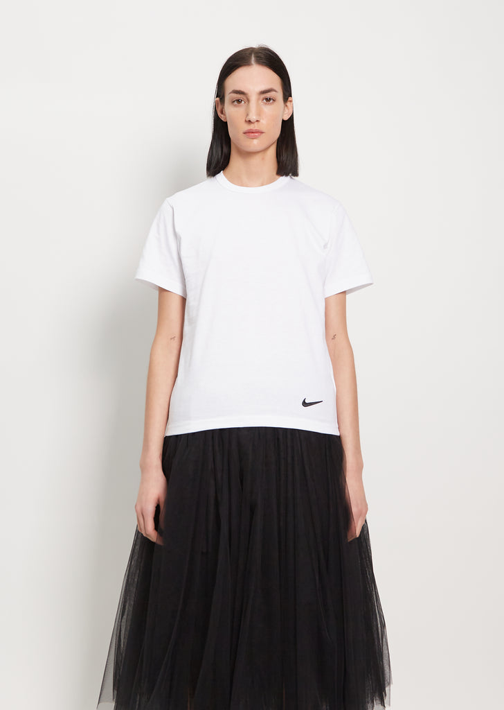 Nike Hem Logo T-Shirt — White