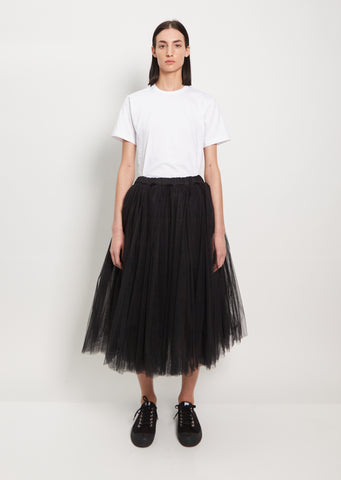 Tulle Gathered Skirt