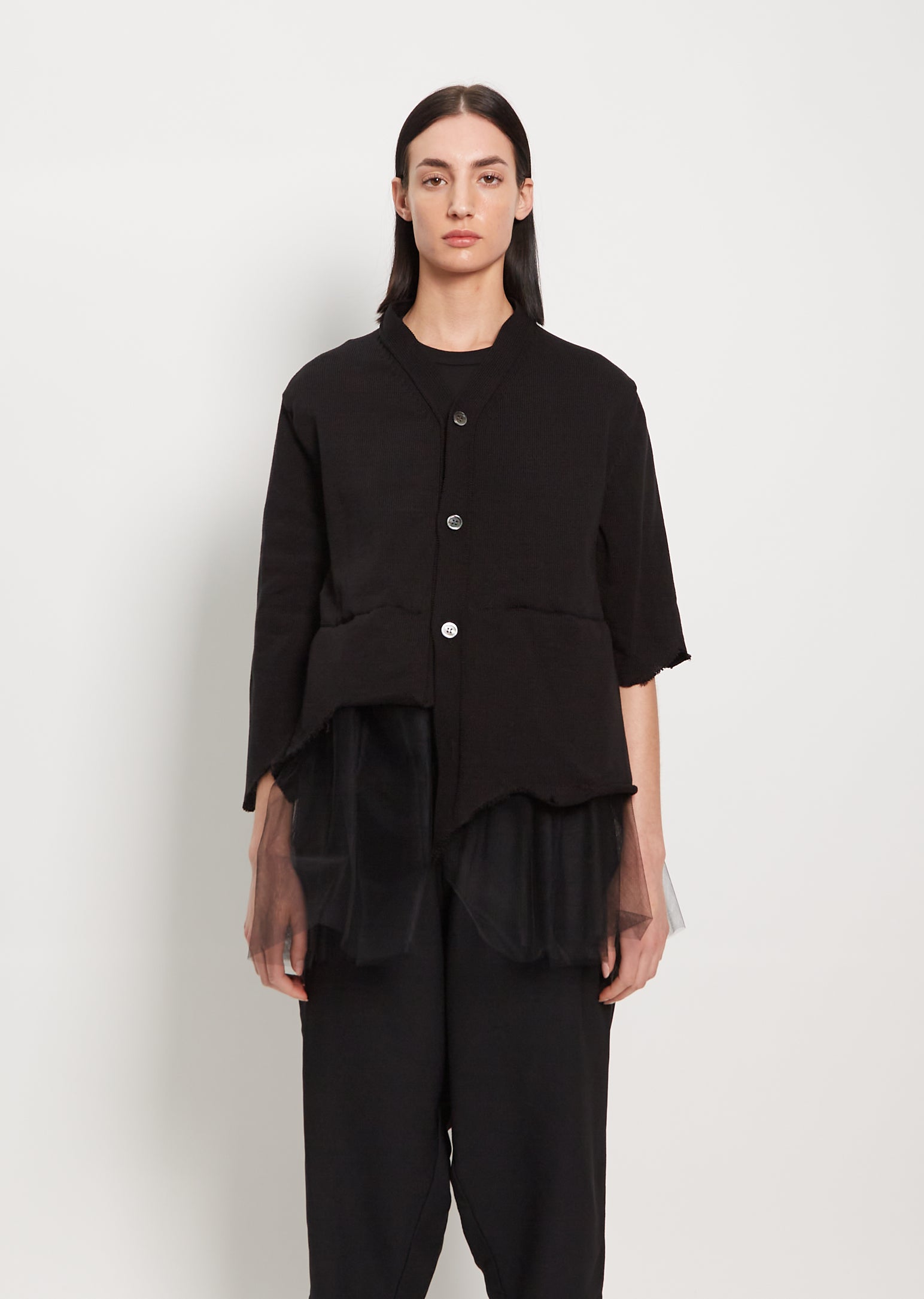 Tulle Cardigan – La Garçonne