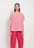 Short Sleeve Pullover Shirt — White Raspberry