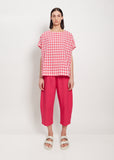 Short Sleeve Pullover Shirt — White Raspberry
