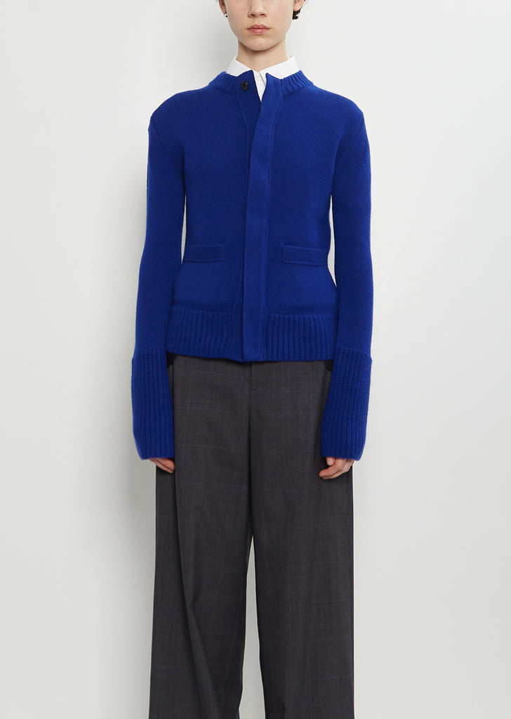 Wool Knit Cardigan