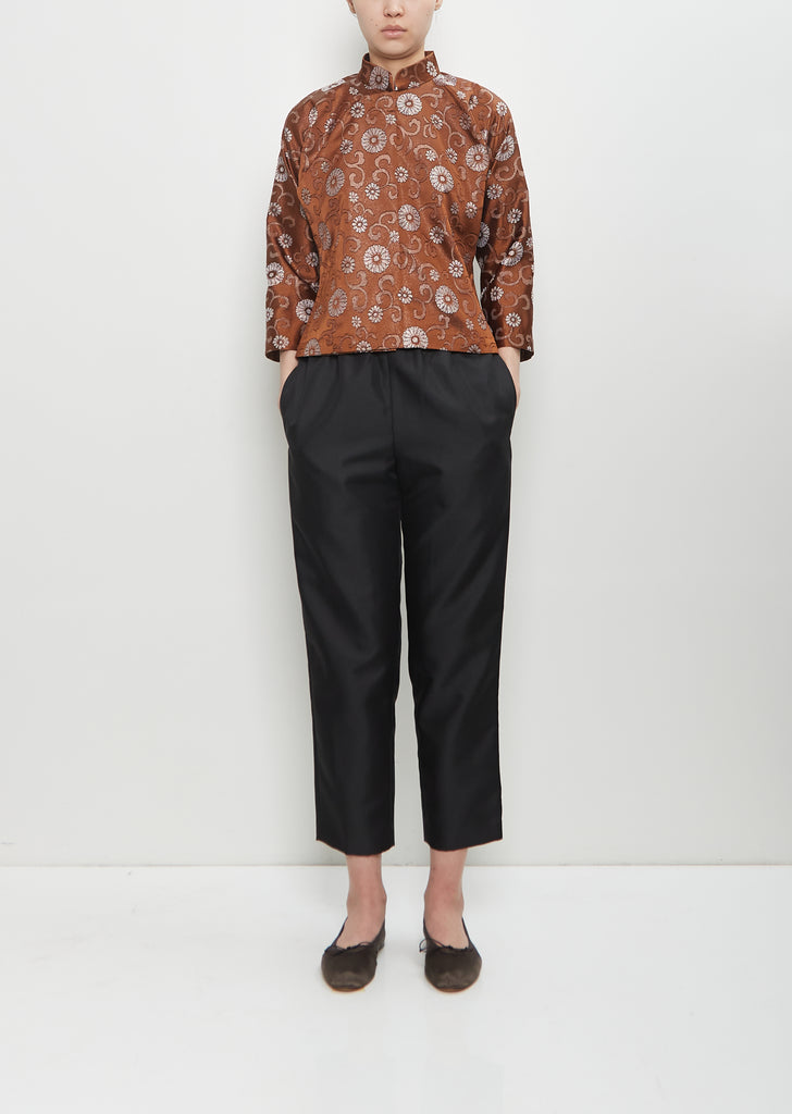 Gabardine Tapered Trouser