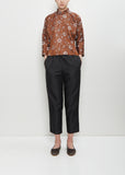 Gabardine Tapered Trouser