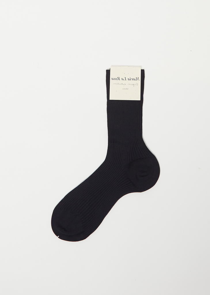 Organic Cotton Socks — Dark Navy