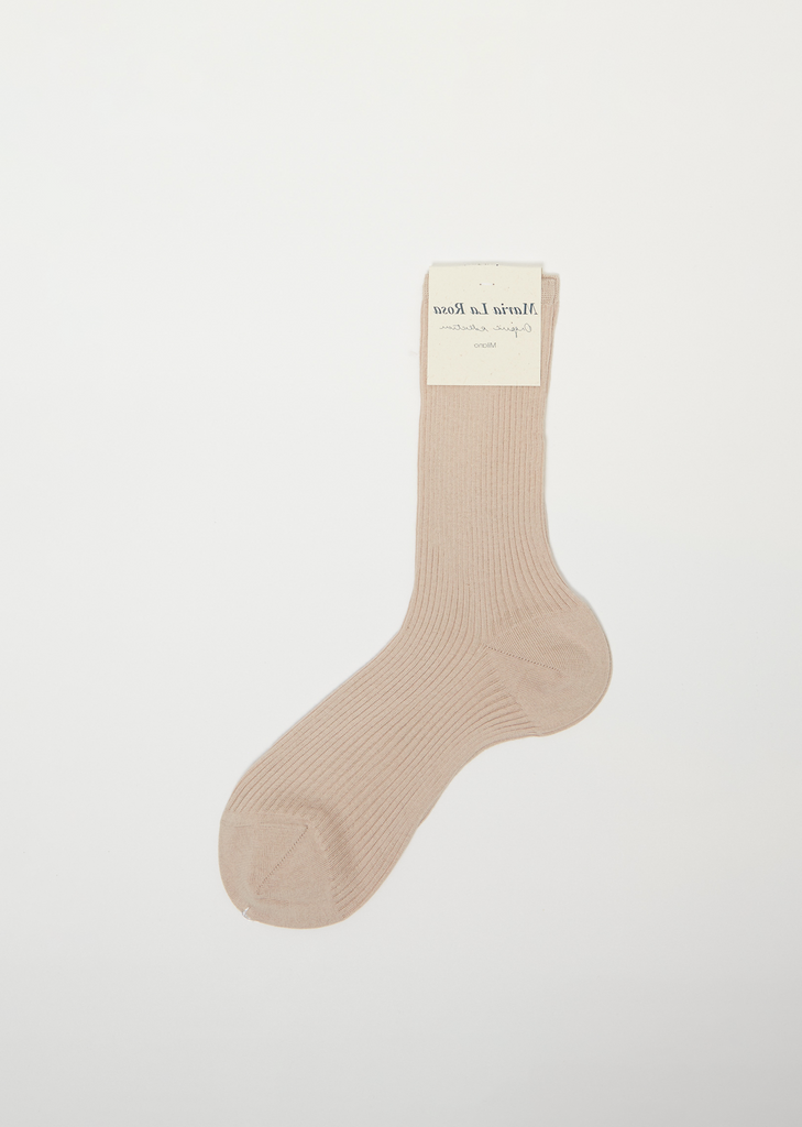Organic Cotton Socks — Blush