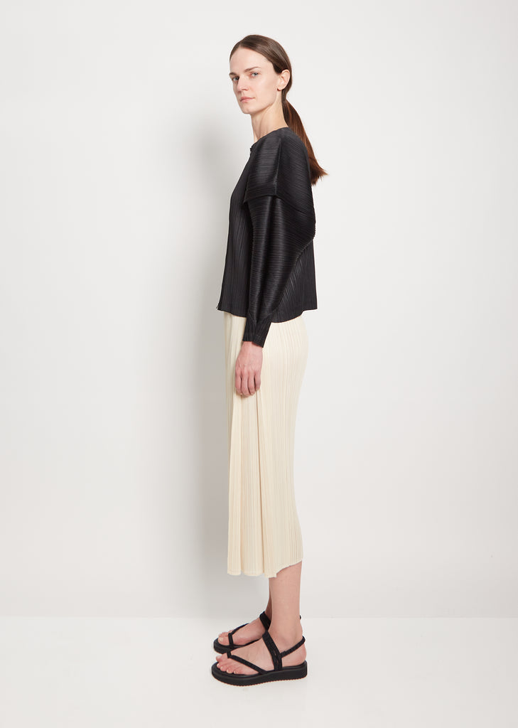 Layered Short and Long Poly Top