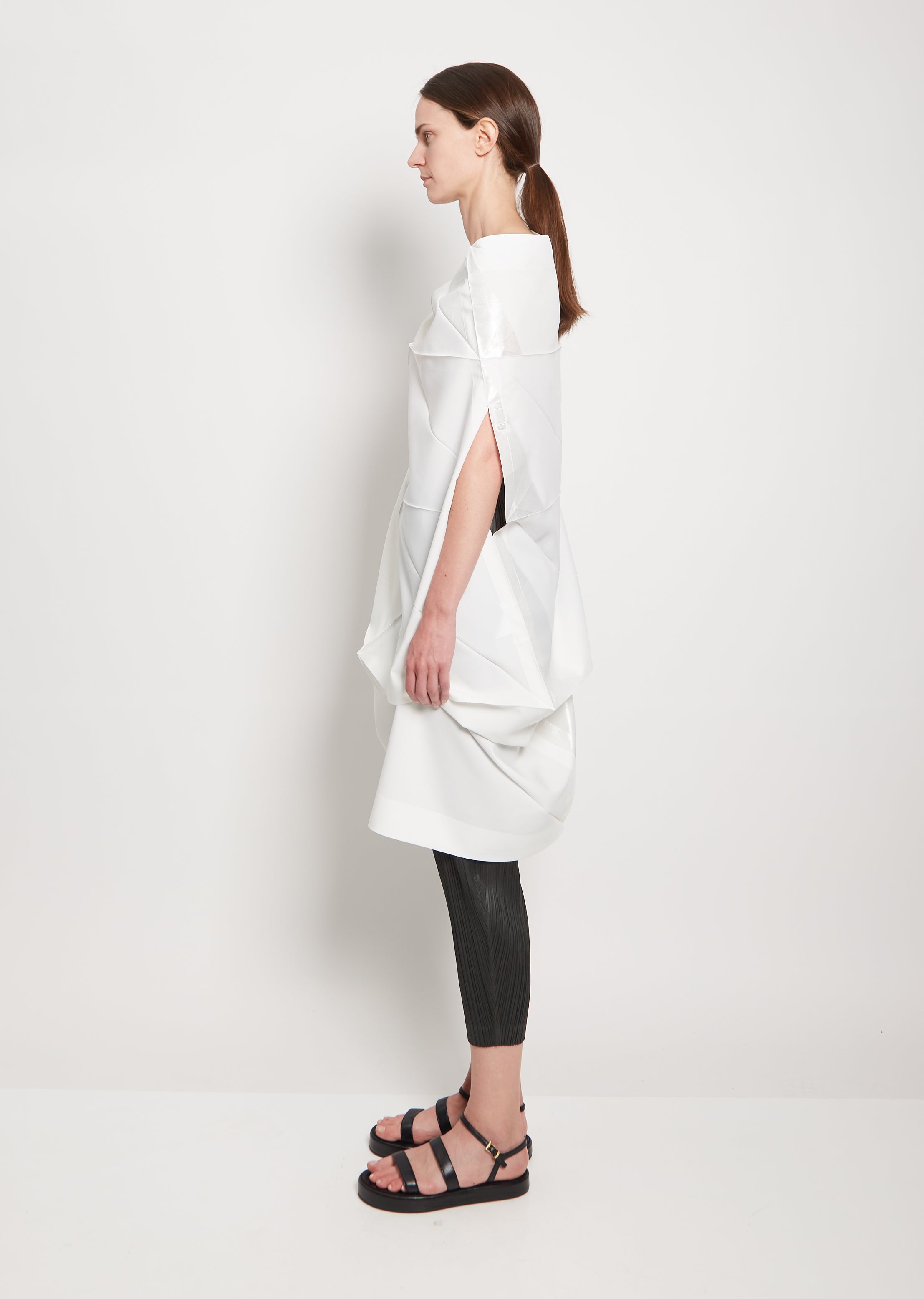 issey miyake white dress Standard Dress – La Garçonne