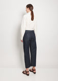 Denim Twisted Pant — Denim Indigo